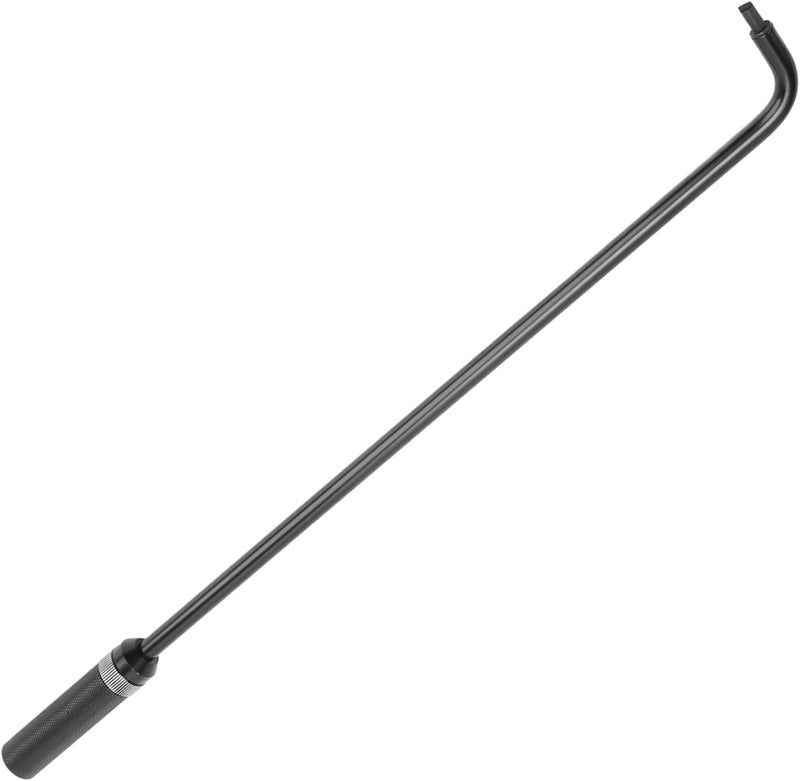 Camrusic Pilot Screw Adjusting Tool, 16.34in Carburetor Adjustment Tool 110° Angled Head Metal Universal for ATV UTV Snowmobile - Image 1